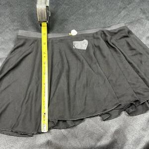 Danskin Now Girls Black Dance Skirt Pull On Ballet Skirt Size 7-8 M